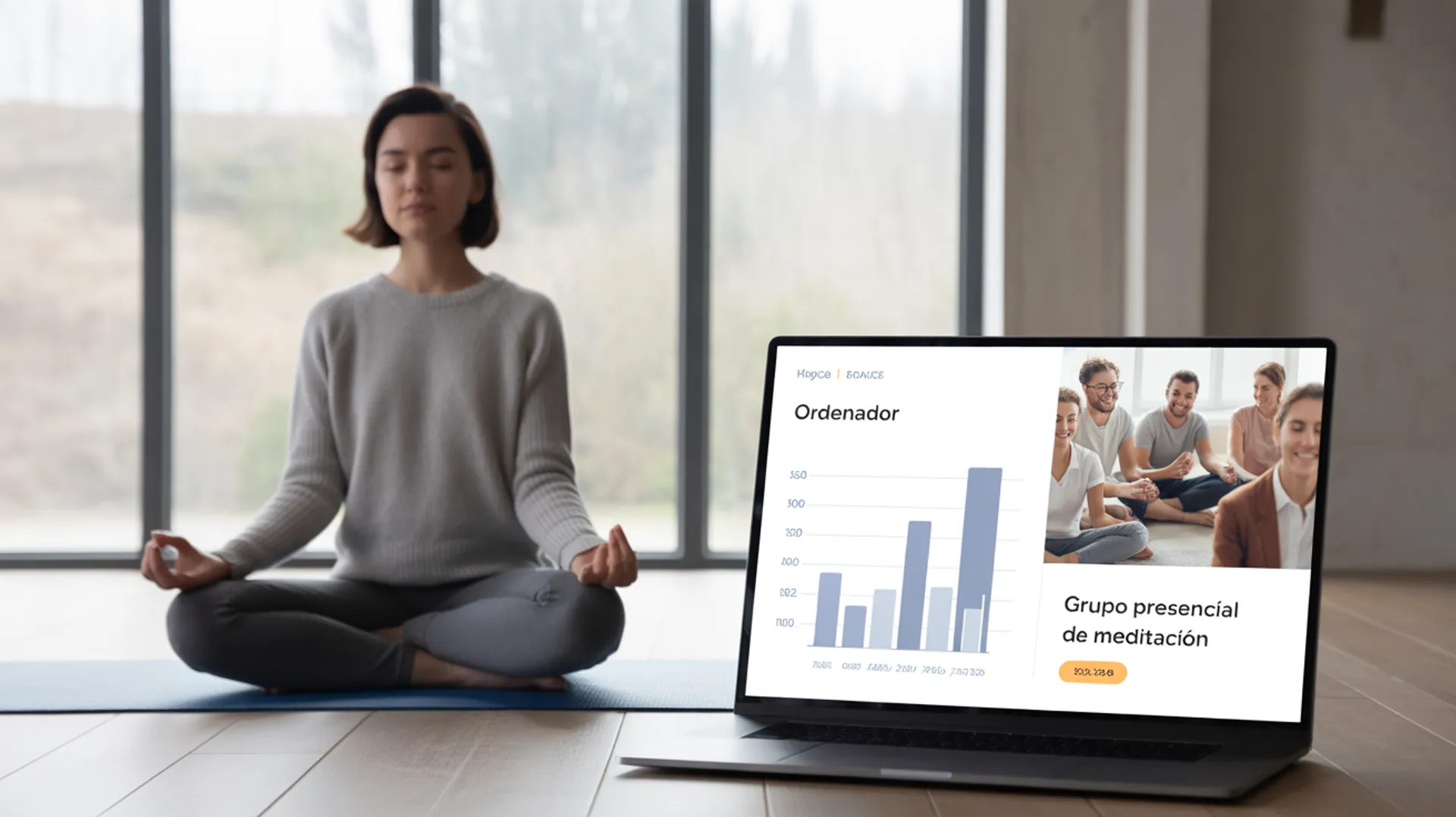 Mindfulness presencial en Almería vs cursos online: ventajas e inconvenientes