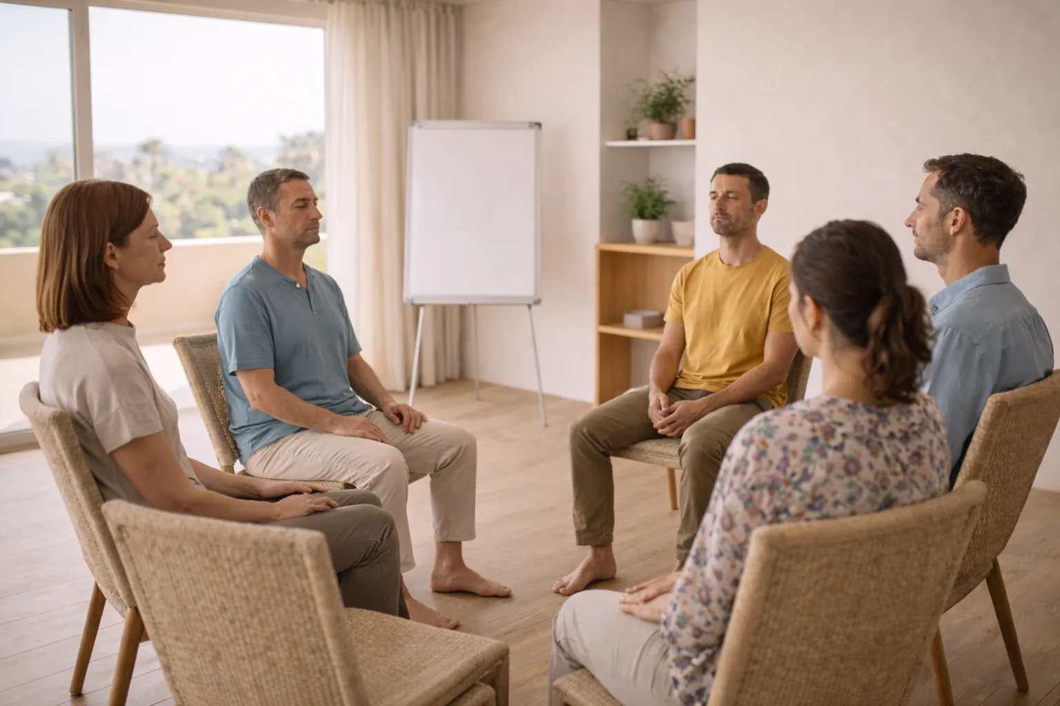 Espacio abierto de práctica de mindfulness y meditación en Almería